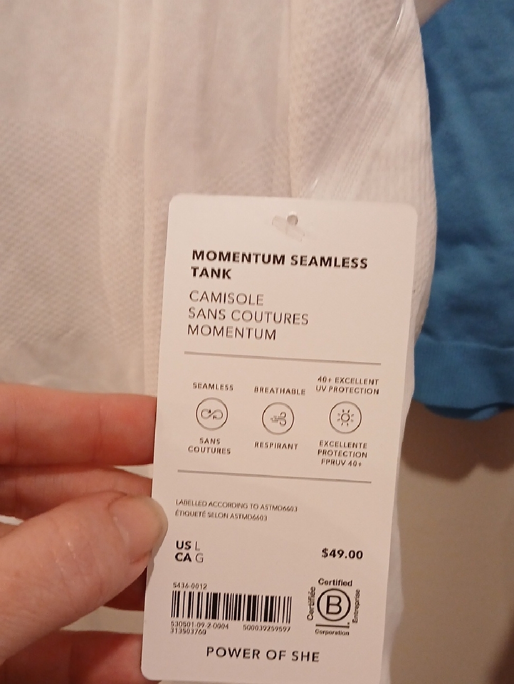 New Bundle Athleta Momentum Seamless Tank Size Large - Picture 3 of 7